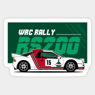 RS200 Rally Legends Sticker